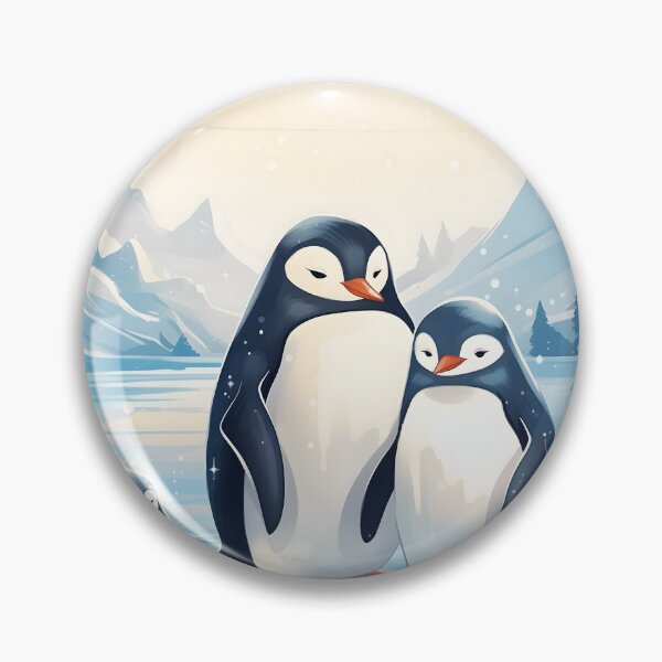 Artikelvorschau, Penguin Parade: A Frosty Family Affair entworfen und verkauft von DrawnThreads.