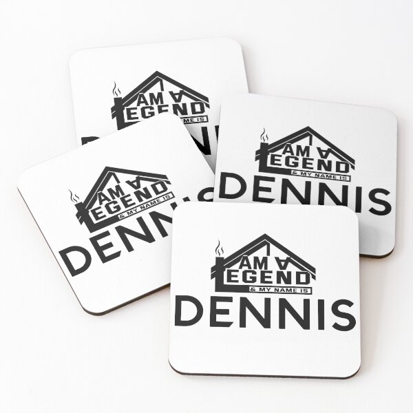 Item preview, I am a Legend & My Name Is Dennis (I am Legendary) designed and sold by koreatvtea.