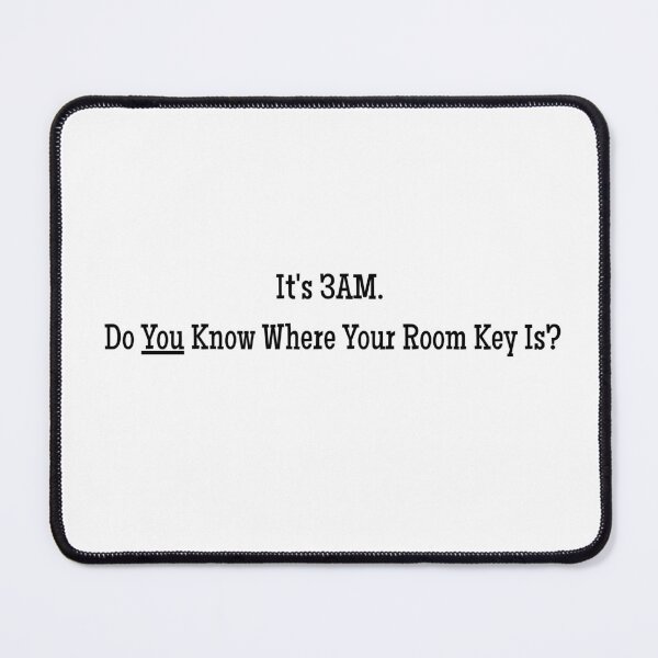 Item preview, "It’s 3AM. Do You Know Where Your Room Key Is?" Mug designed and sold by CringyDesign.
