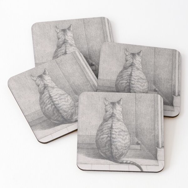 Item preview, Sitting Cat (1812) designed and sold by 19th Century in Color.