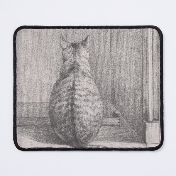 Item preview, Sitting Cat (1812) designed and sold by 19th Century in Color.
