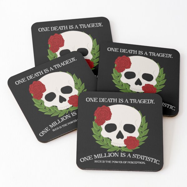 Item preview, (White Text) One Death vs One Million designed and sold by Veltrix-Studios.