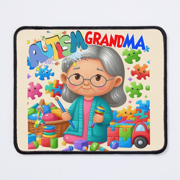 Item preview, Autism GrandMa -Toys - Autism Awareness designed and sold by binspired2shop.