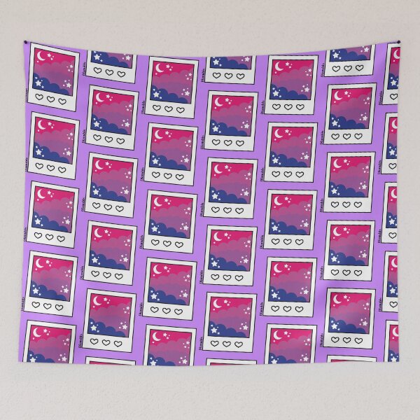 Item preview, Photo Starry Cloudy Sky (Purple, Bi) designed and sold by DianubisArt.