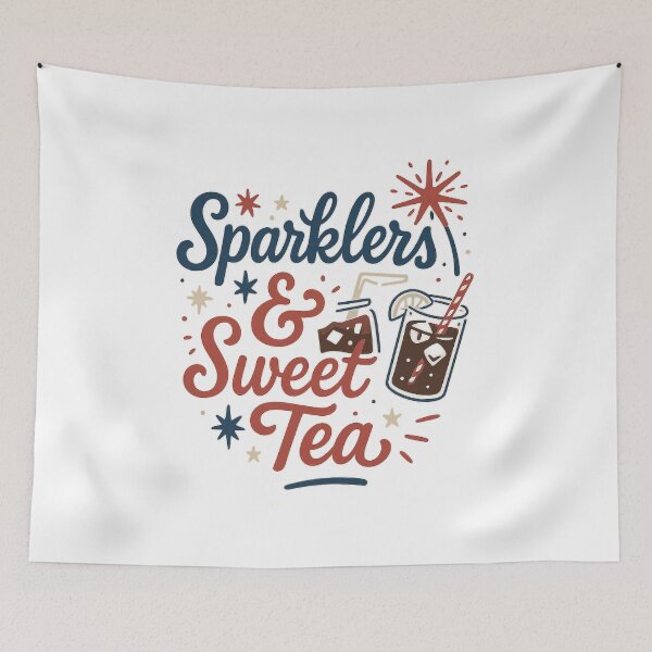 Item preview, Sparklers & Sweet Tea designed and sold by ALITOPRINCE.