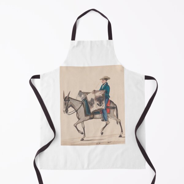 Item preview, Peruvian Man on Donkey (1849) designed and sold by 19th Century in Color.