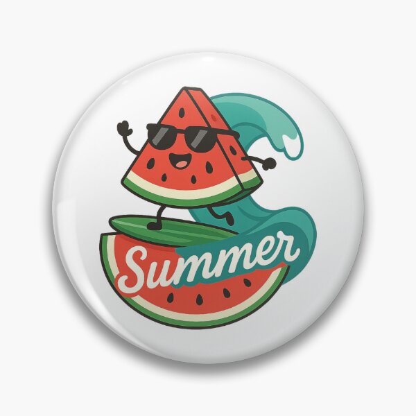 Artikelvorschau, Sommer Wassermelone Scheibe Cool Wave entworfen und verkauft von Alex Songs.