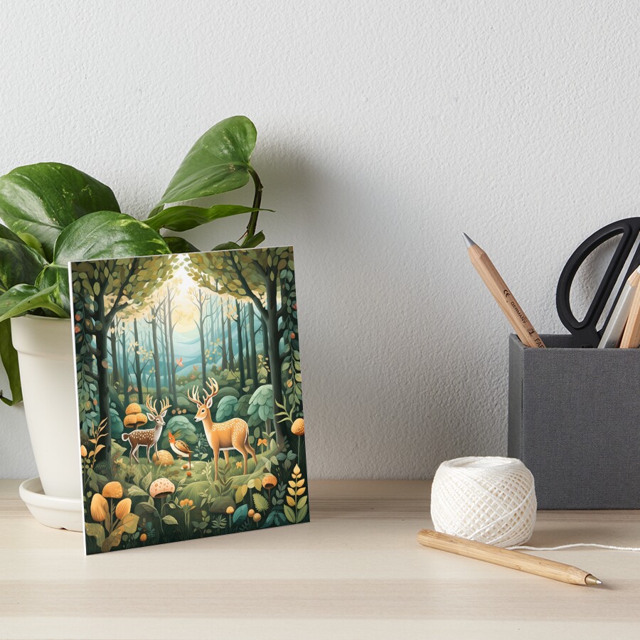 Vista previa del artículo con la obra «Lámina rígida», diseñado y vendido por DrawnThreads.