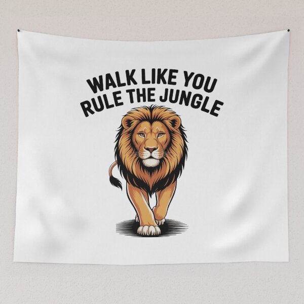 Item preview, Fearless Lion Confidence Quote designed and sold by Bliss Find And Design.