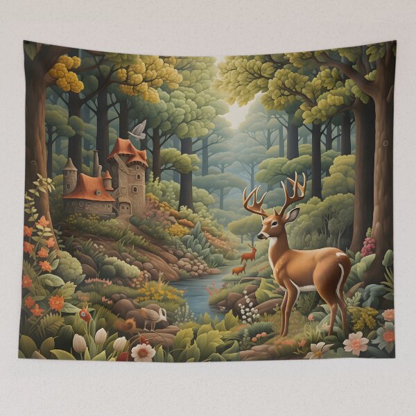 Item preview, Woodland Creatures Delight designed and sold by DrawnThreads.