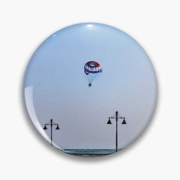 Item preview, Higgs Beach Pier with Parasail designed and sold by Kay Brewer.
