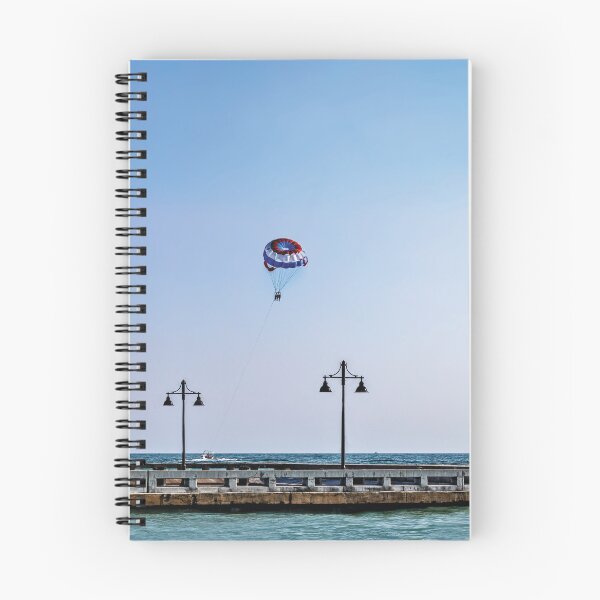 Item preview, Higgs Beach Pier with Parasail designed and sold by Kay Brewer.