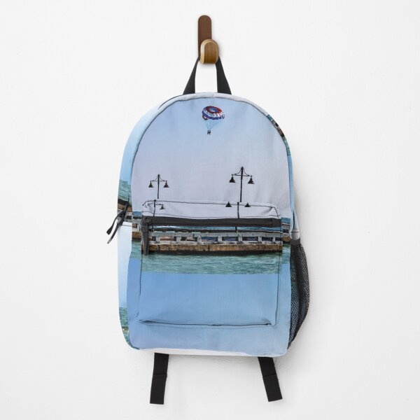 Item preview, Higgs Beach Pier with Parasail designed and sold by Kay Brewer.