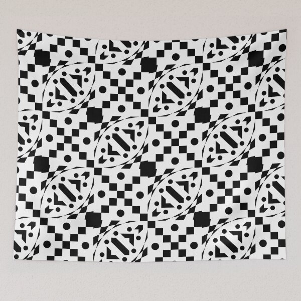 Item preview, Retro Art Deco Geometric Pattern 24.P06.013.014 designed and sold by Space & Care - Art Deco GeoMetrica.