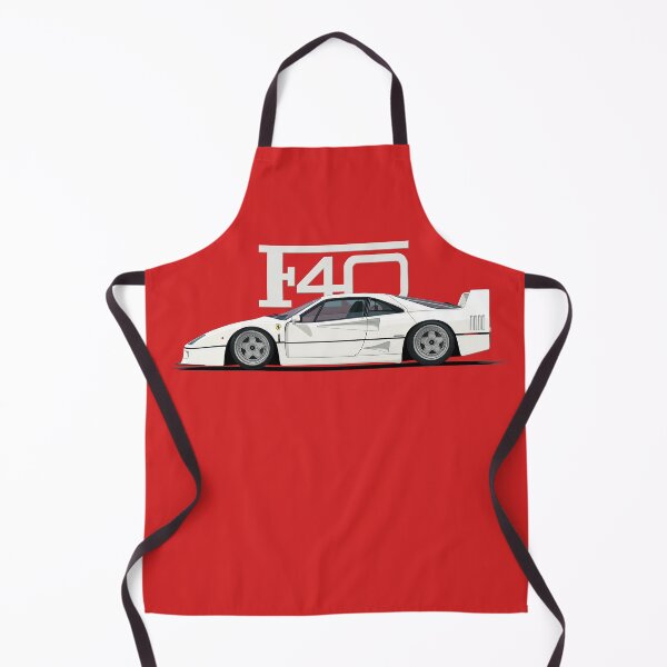 Item preview, White F40 exotic classic Ferrari designed and sold by blackdogshop.