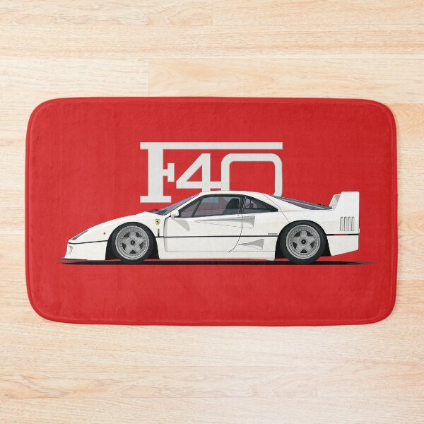 Item preview, White F40 exotic classic Ferrari designed and sold by blackdogshop.