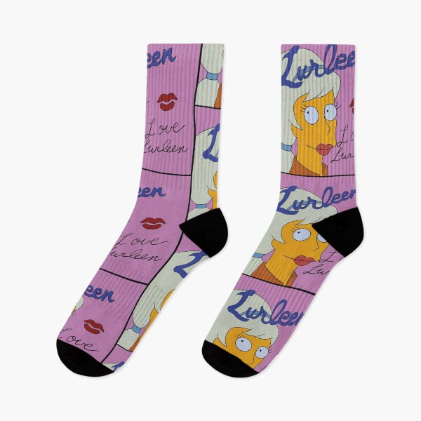 Item preview, Lurleen Signed Lumpkin | Simpson FanArt | Wall Art Home 90s Decor | HECKINFAROUT  designed and sold by Two Otters Co.
