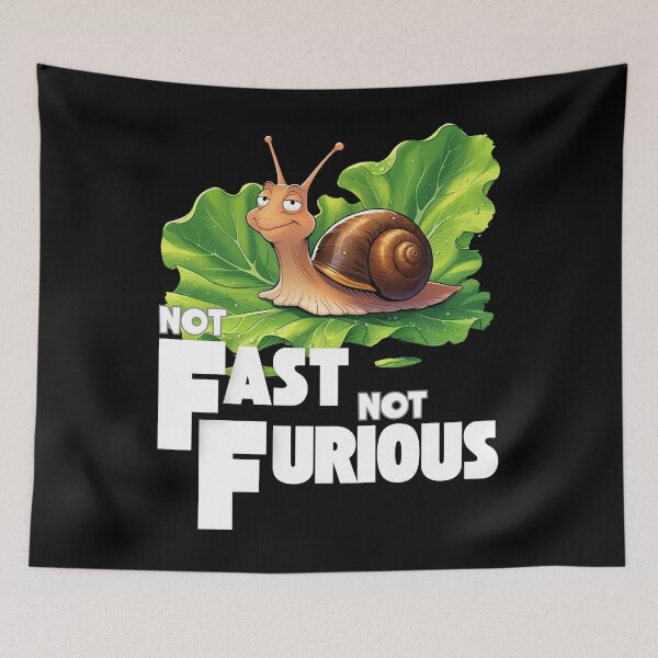 Item preview, Not Fast, Not Furious designed and sold by MixedVibes Co..