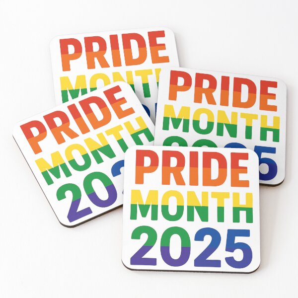 Item preview, LGBTQ+ Pride 2025 Colorful Typography designed and sold by Artbyminga.