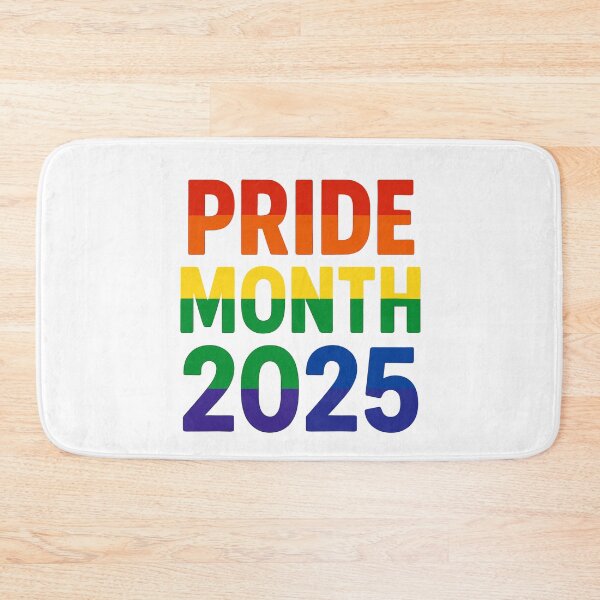 Item preview, LGBTQ+ Pride 2025 Colorful Typography designed and sold by Artbyminga.