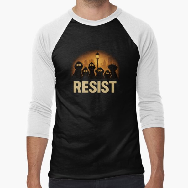 Item preview, Resist Puppet Protest Support Public Broadcasting  designed and sold by The Junto Shop.