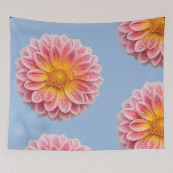 Item preview, Dahlia and Dew Drops designed and sold by José Ricardo.