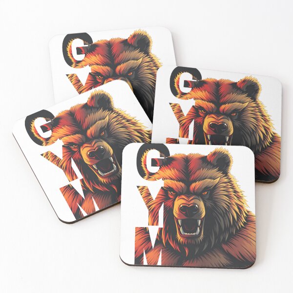 Item preview, Gym Beast Bear designed and sold by Simply Blank ブランク..