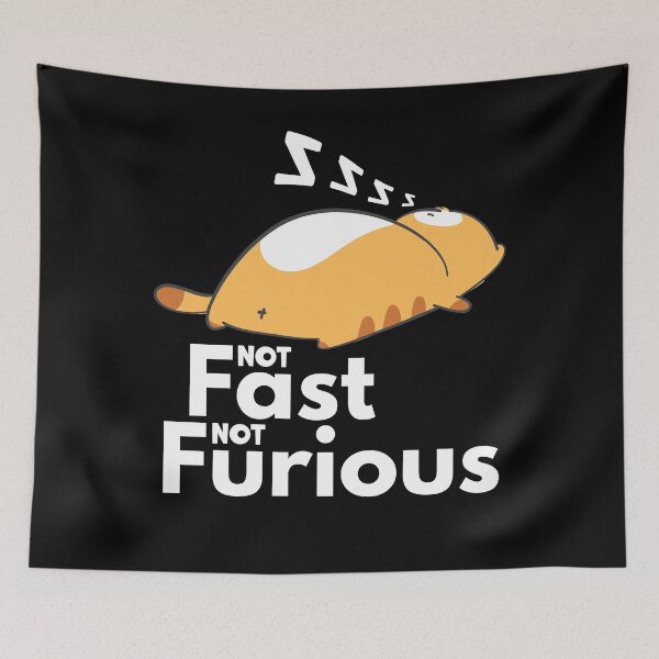 Item preview, Not Fast, Not Furious designed and sold by MixedVibes Co..