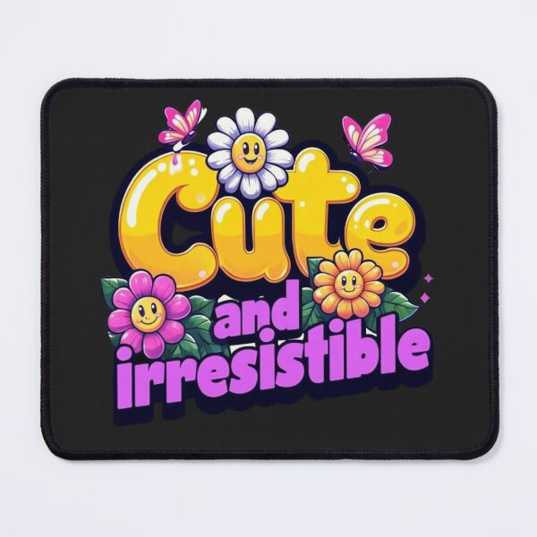 Item preview, Cute & Irresistible – Double Charm! Design designed and sold by PrintandJoy.