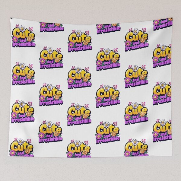 Item preview, Cute & Irresistible – Double Charm! Design designed and sold by PrintandJoy.