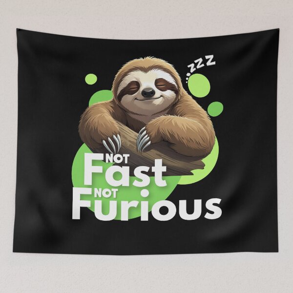 Item preview, Not Fast, Not Furious designed and sold by MixedVibes Co..