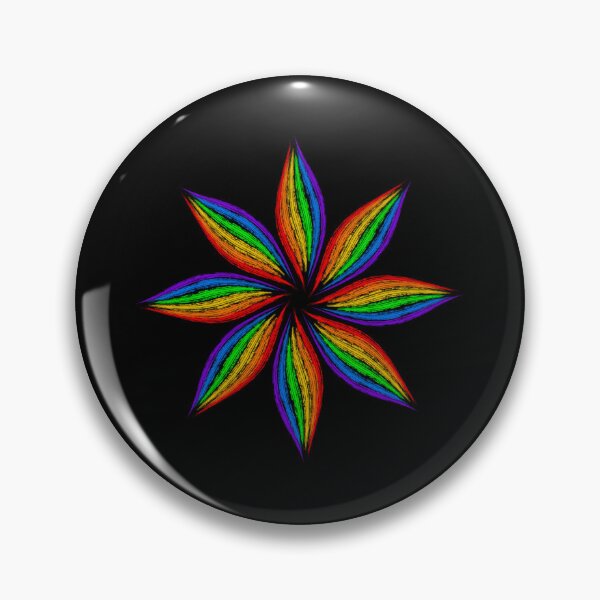 Item preview, Rainbow flower designed and sold by Meo Design.