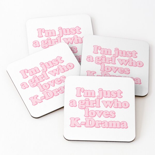 Item preview, I'm Just a Girl That Loves K-Drama – Cute fan design for Korean drama lovers designed and sold by Hallyu Bubble.