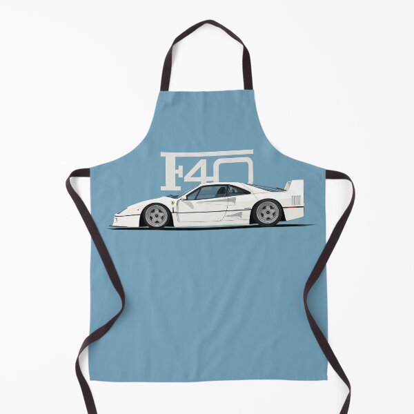 Item preview, White F40 exotic classic Ferrari designed and sold by blackdogshop.