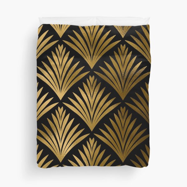 Item preview, Luxurious Black and Golden Color Art Deco Elegant Pattern designed and sold by DEC02.