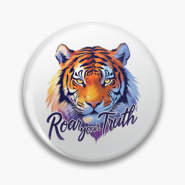 Item preview, Roar Your Truth Empowerment Tiger Design designed and sold by Bliss Find And Design.