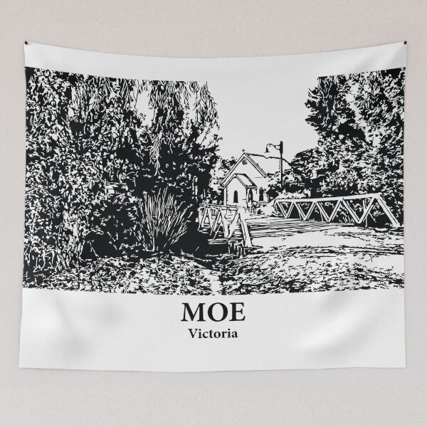 Item preview, Moe - Victoria designed and sold by Lakeric Cityscapes.