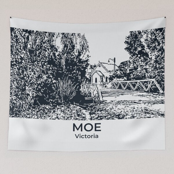 Item preview, Moe - Victoria designed and sold by Lakeric Cityscapes.