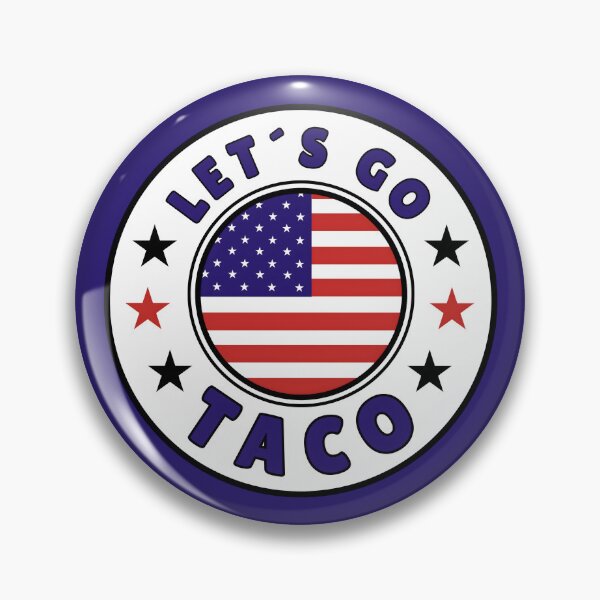 Item preview, LET´S GO TACO (round style 3) designed and sold by fetch-it-studio.