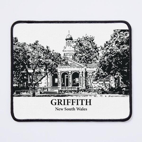 Item preview, Griffith - New South Wales designed and sold by Lakeric Cityscapes.