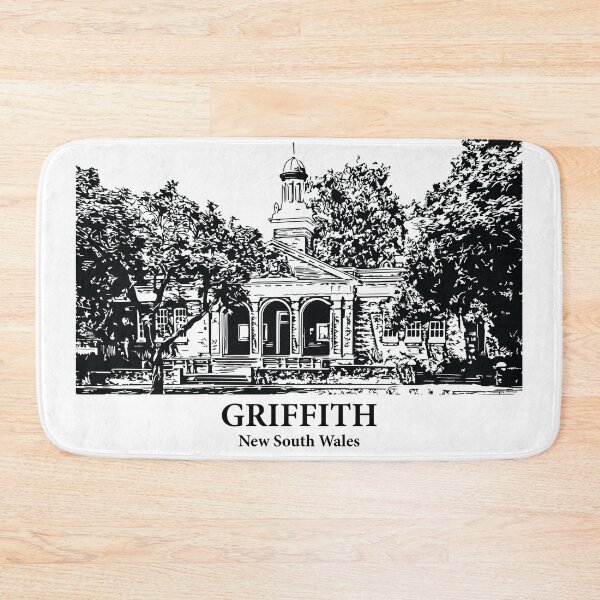 Item preview, Griffith - New South Wales designed and sold by Lakeric Cityscapes.