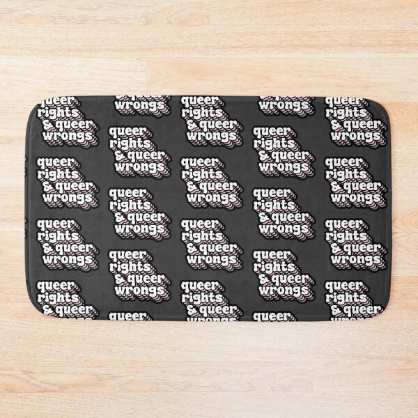 Item preview, QUEER RIGHTS & QUEER WRONGS (Demigirl) designed and sold by MaidenofIron157.
