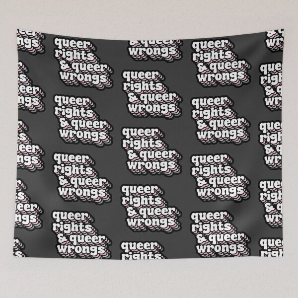 Item preview, QUEER RIGHTS & QUEER WRONGS (Demigirl) designed and sold by MaidenofIron157.