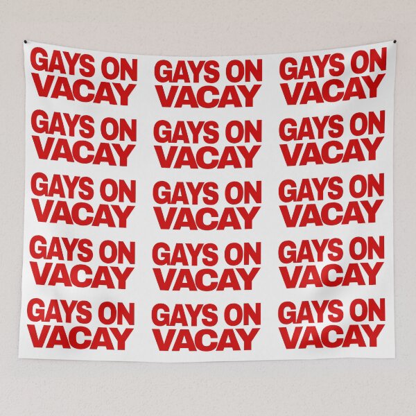 Item preview, GAYS ON VACAY designed and sold by shop.cuties.