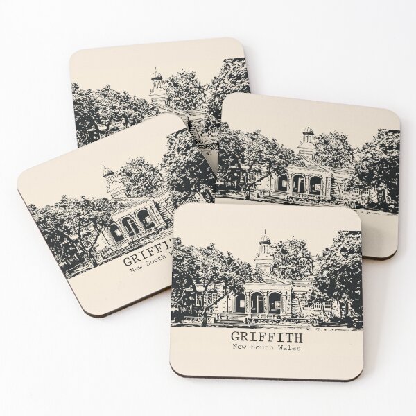 Item preview, Griffith - New South Wales designed and sold by Lakeric Cityscapes.