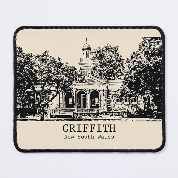 Item preview, Griffith - New South Wales designed and sold by Lakeric Cityscapes.