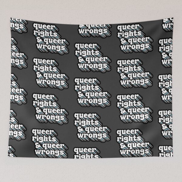 Item preview, QUEER RIGHTS & QUEER WRONGS (Demiboy) designed and sold by MaidenofIron157.