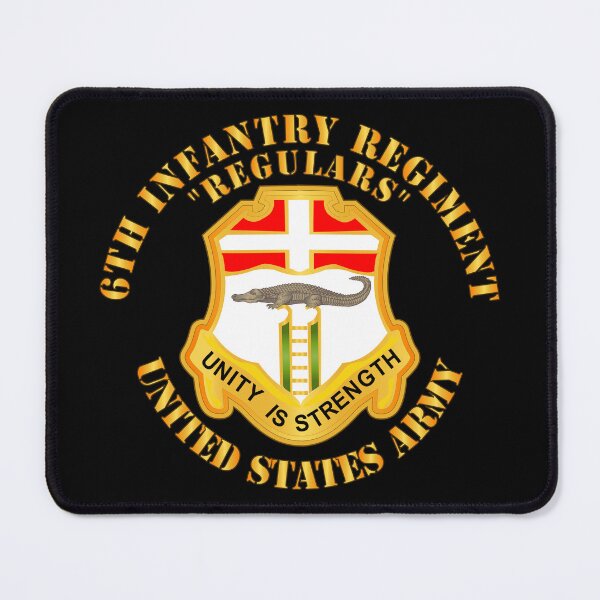 Item preview, Army - 6th Infantry Regiment - Regulars designed and sold by Military Insignia Products.