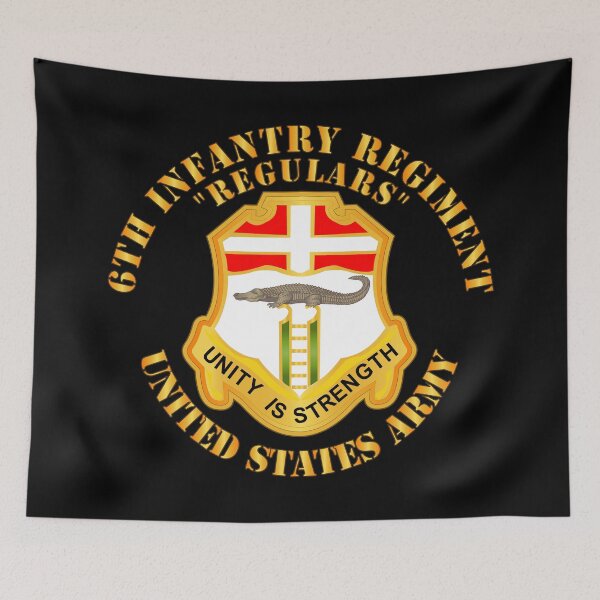Item preview, Army - 6th Infantry Regiment - Regulars designed and sold by Military Insignia Products.