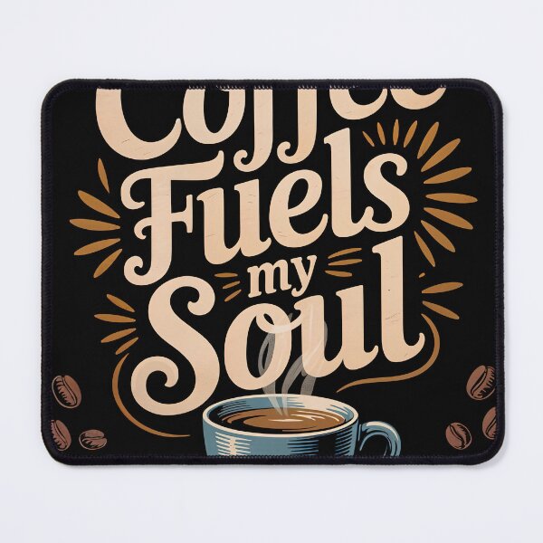 Item preview, Typographic ornamental poster on coffee topic designed and sold by 4Seasons.